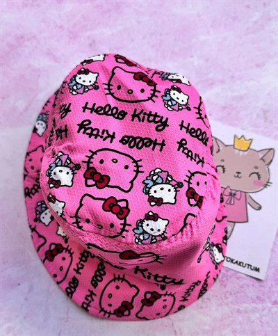 Pembe Hello Kitty Şapka