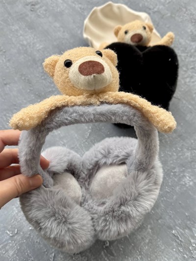 Katlanabilen Peluş Ayıcık Kulaklık