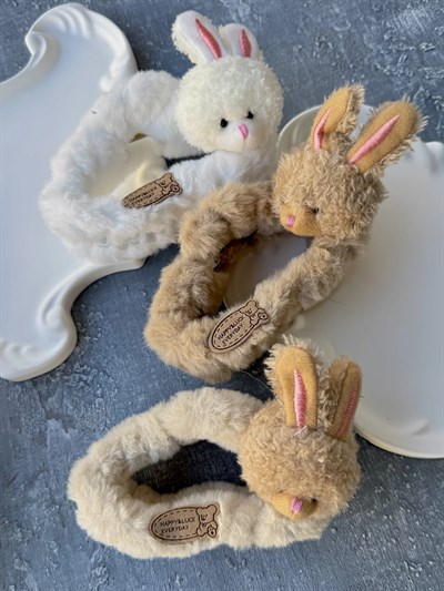 Peluş Tavşan Mandal Toka