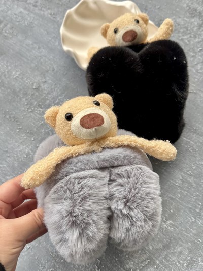 Katlanabilen Peluş Ayıcık Kulaklık