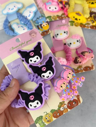 Kuromi&Hello Kitty Toka Seti