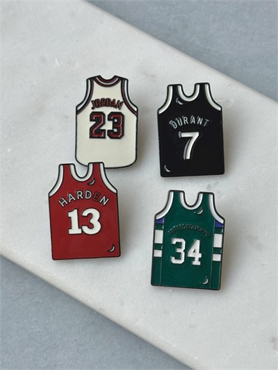 NBA Efsaneleri 4Lü Rozet Seti