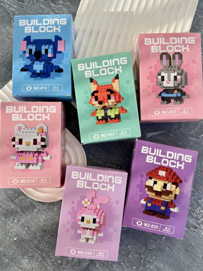 Bricks Karakterli 3D Yapboz Seti Lego