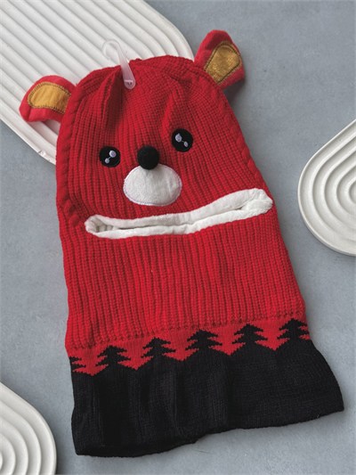 Kırmızı Ayıcık Balaclava