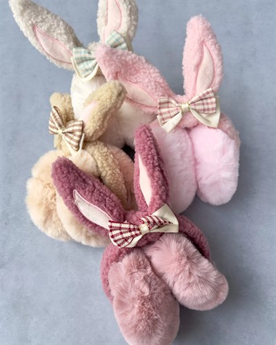 Peluş Katlanabilen Tavşan Kulaklık