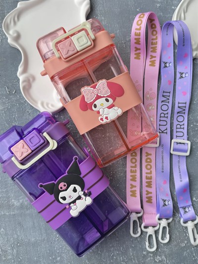 İki Bölmeli Kuromi & My Melody Suluk