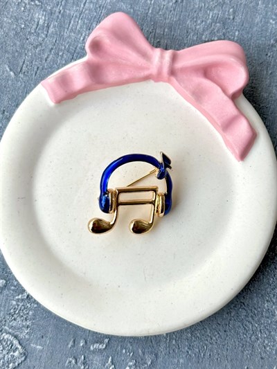 Notalı Müzik Broş