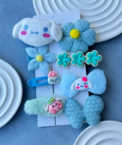 Peluş Kuromi Toka seti