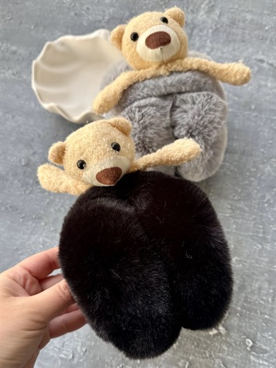 Katlanabilen Peluş Ayıcık Kulaklık