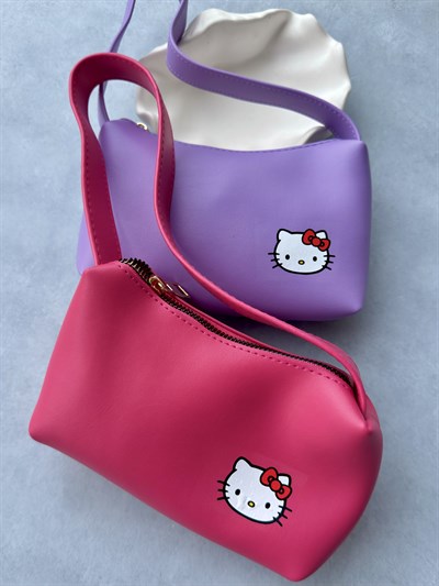 Hello Kitty Desenli Askılı Çanta