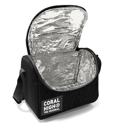 Coral High Siyah Futbol Desenli Thermo Beslenme Çantası