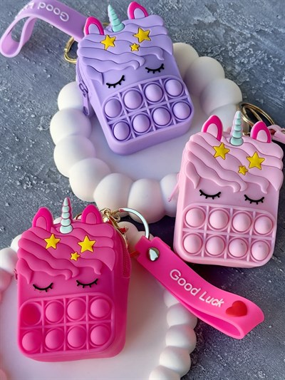 Popit Pony Anahtarlık & Para Cüzdanı