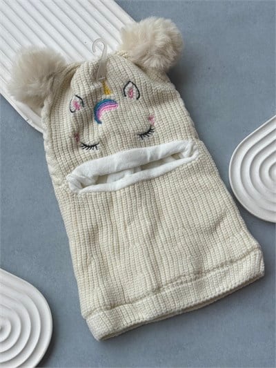 Krem Unicorn Balaclava