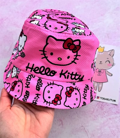 Pembe Hello Kitty Şapka