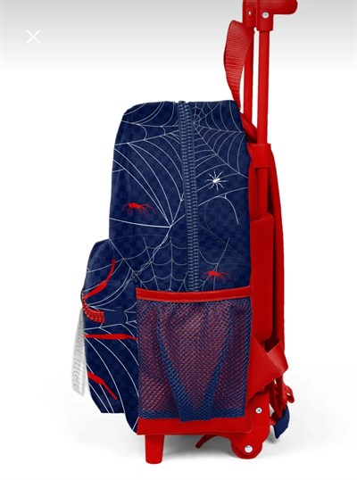 Spiderman Çekçekli Coral High 1. Sınıf Anaokulu Okul Çanta