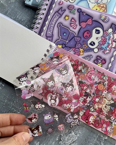Kuromi 100’lü Sticker Defteri