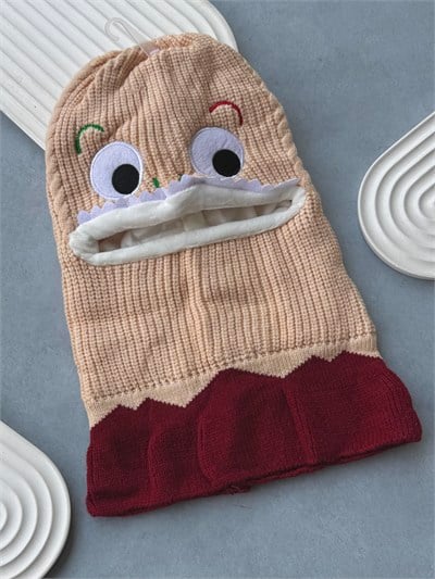 Krem Dinozor Balaclava