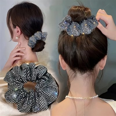 Taş Detaylı Lastik Toka