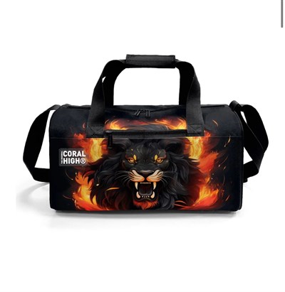 Coral High Aslan Desenli Spor Çanta