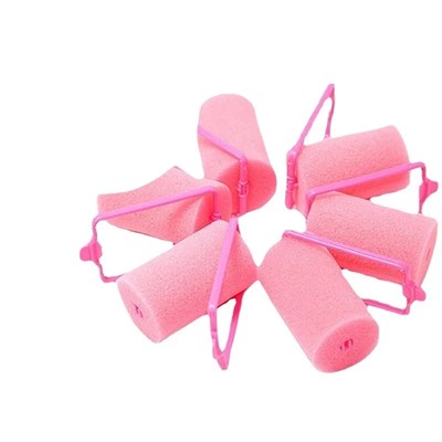 6lı Pembe Sünger Bigudi