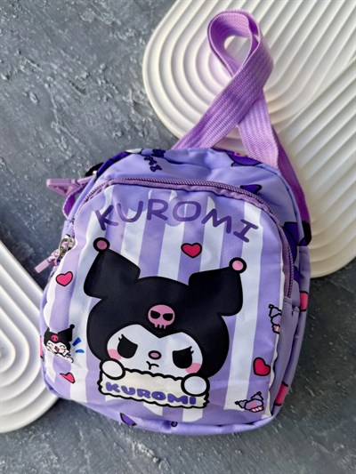 Kuromi 2 Bölmeli Askılı Çanta