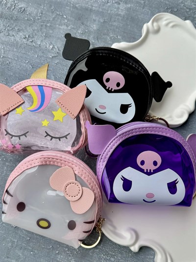 Kuromi & Hello Kitty Para Cüzdanı