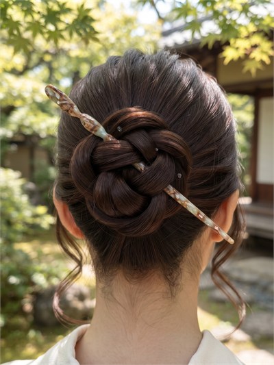 Kemik Burgulu Japon Topuz Çubuğu