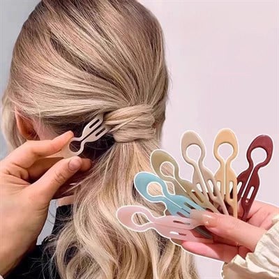 Sedef Saç Pini Topuz Tokası  9 cm