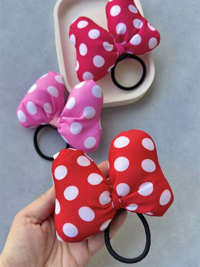 Dev Boy Puantiyeli Minnie Lastik