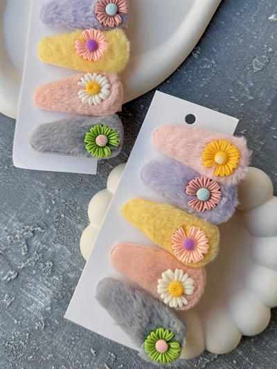 Papatya Peluş 5’li Klips