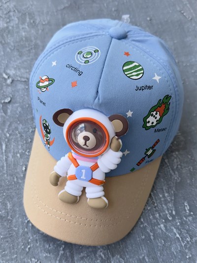 Astronot Teddy Erkek Çocuk Şapka