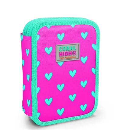 Coral High Kalp Desenli 2 Katlı Kalemlik