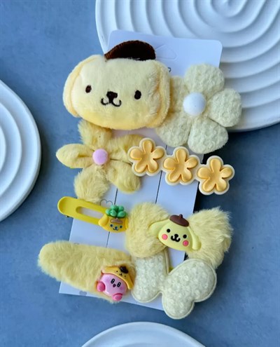 Peluş Kuromi Toka seti