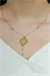 AYET-EL KÜRSİ YAZILI DORİKA KOLYE 14 AYAR A049933