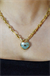 KALP KİLİT KOLYE 14 AYAR A057738