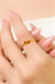 MİNELİ KELEBEK EKLEM YÜZÜK 22 AYAR A049540