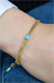 NAZAR BONCUK MİNELİ KELEPÇE 14 AYAR A047591