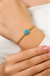 NAZAR BONCUKLU BİLEKLİK 14 AYAR A027699