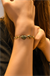 NAZAR BONCUKLU KALP BİLEKLİK 14 AYAR A058877