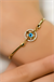 NAZAR BONCUKLU KUTUP YILDIZI BİLEKLİK 14 AYAR A047239