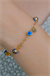NAZAR BONCUKLU ŞANS BİLEKLİĞİ 14 AYAR A046234