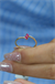 PEMBE TAŞLI YÜZÜK 14 AYAR A080547