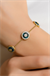 TAŞ ÇERÇEVELİ TAŞLI BİLEKLİK 14 AYAR A060373