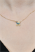 TAŞLI BEBEK ARABASI KOLYE 14 AYAR A023183