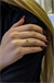 TAŞLI KALP ÇITIR YÜZÜK 14 AYAR A048387