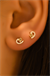 TAŞLI LOVE KÜPE 14 AYAR A057172