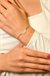TAŞLI TAÇ BİLEKLİK 14 AYAR A022273