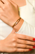 TAŞLI TASARIM BİLEKLİK 14 AYAR A036638