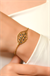 TAŞLI YAPRAK TASARIM BİLEKLİK 14 AYAR A015273