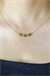 ÜÇLÜ KALP KOLYE 14 AYAR A058106